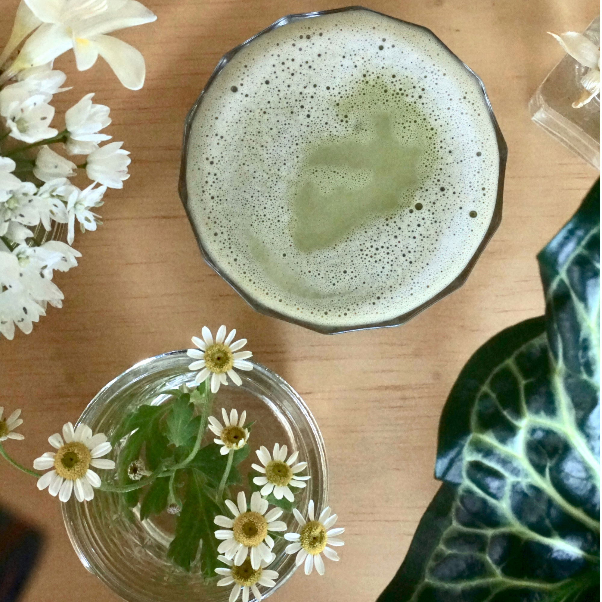 Iced Rosewater Matcha