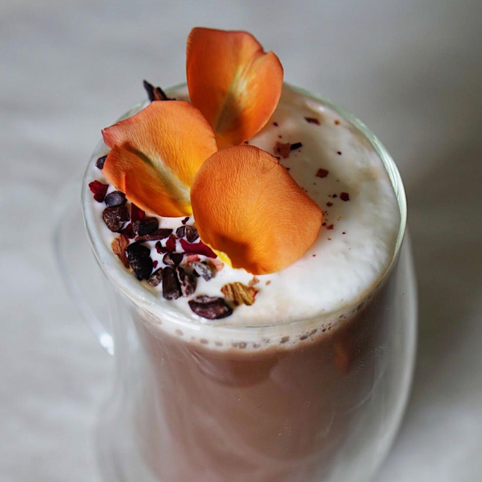 Rose Chai Coco Latte