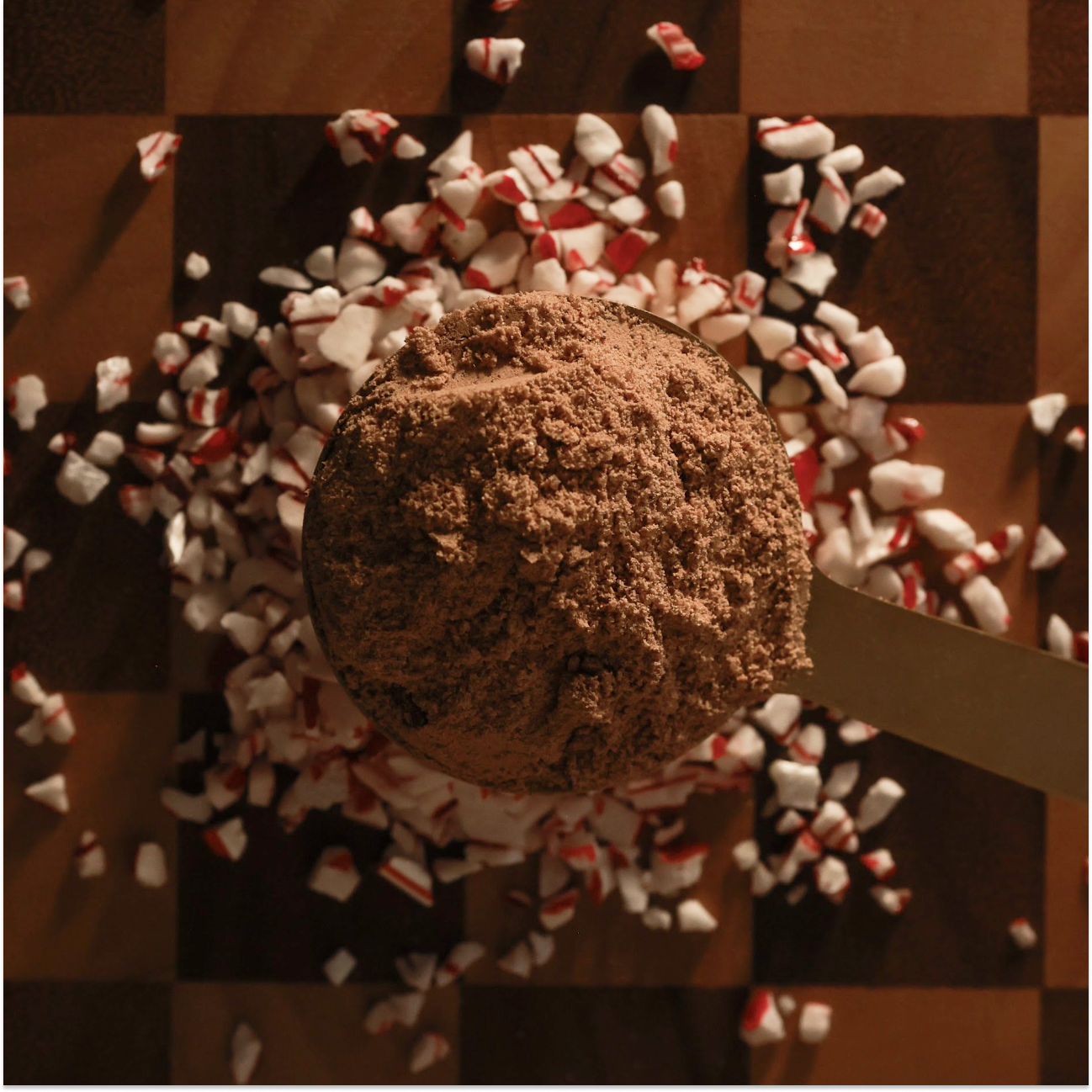 Peppermint Hot Cocoa Martini Mocktail