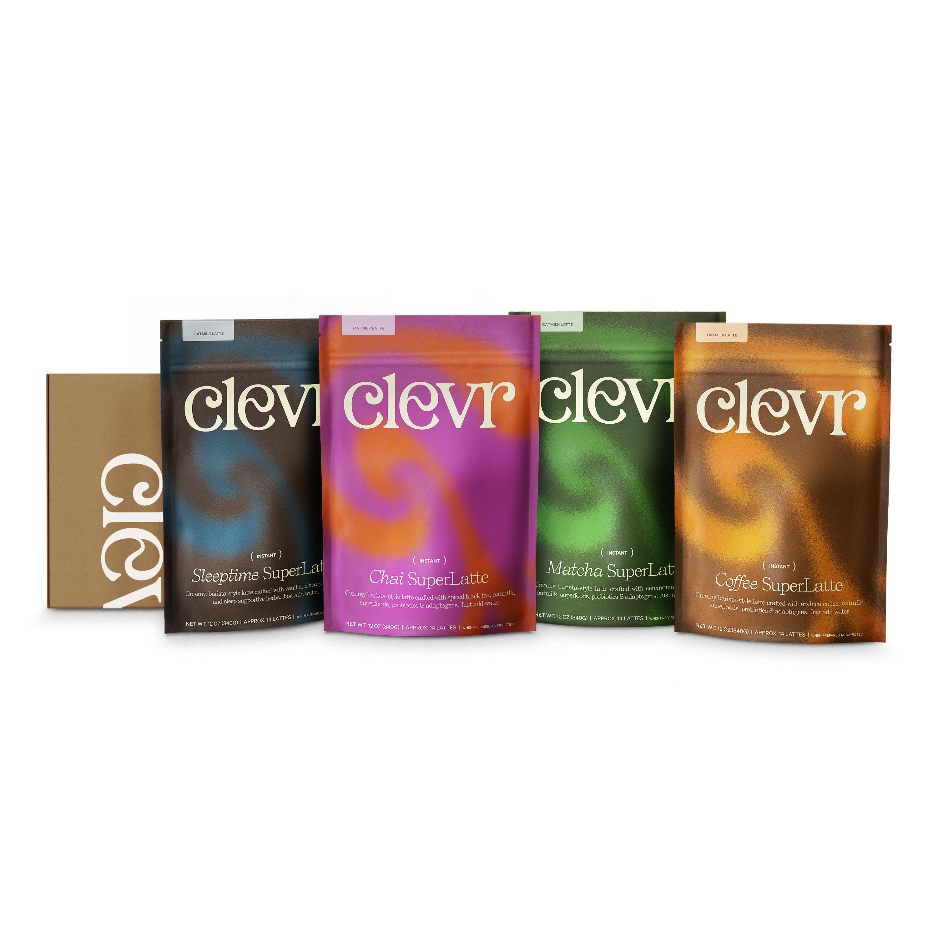 Variety Pack of our award-winning, best-selling SuperLattes