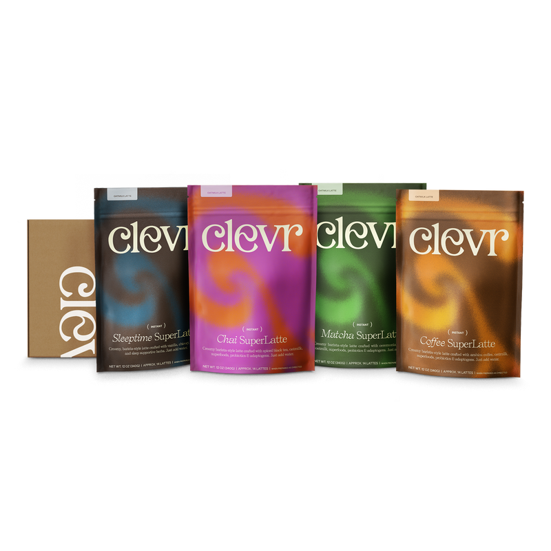 Four Clevr SuperLatte bags