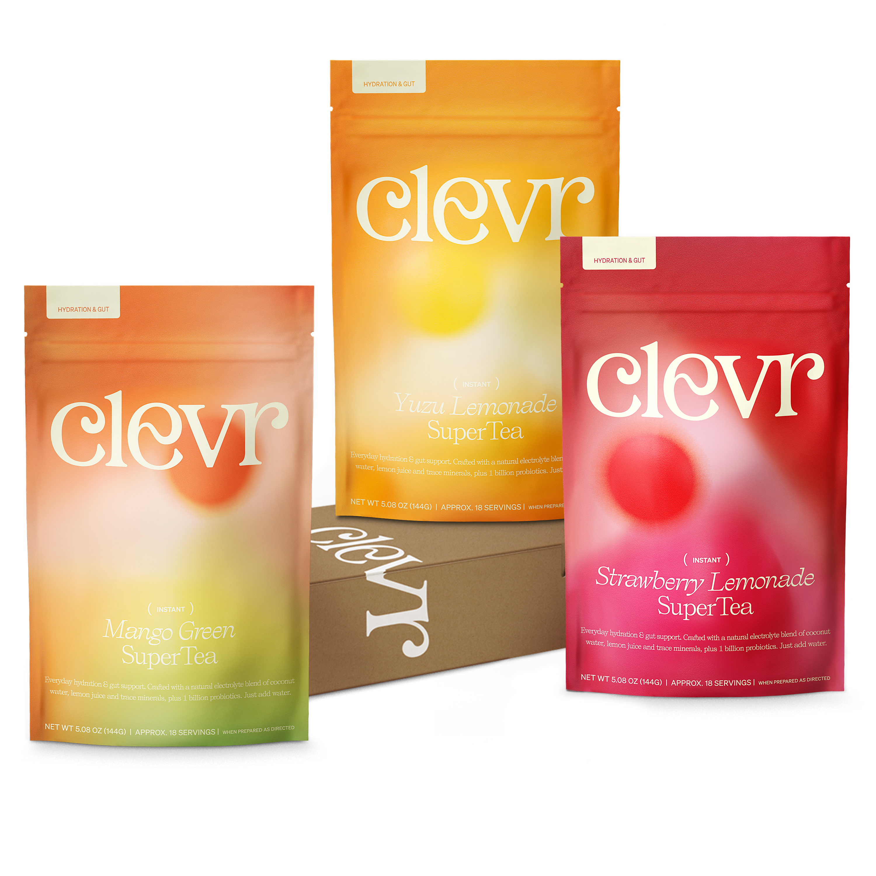 SuperTea Variety Pack | Hydration & Gut Health