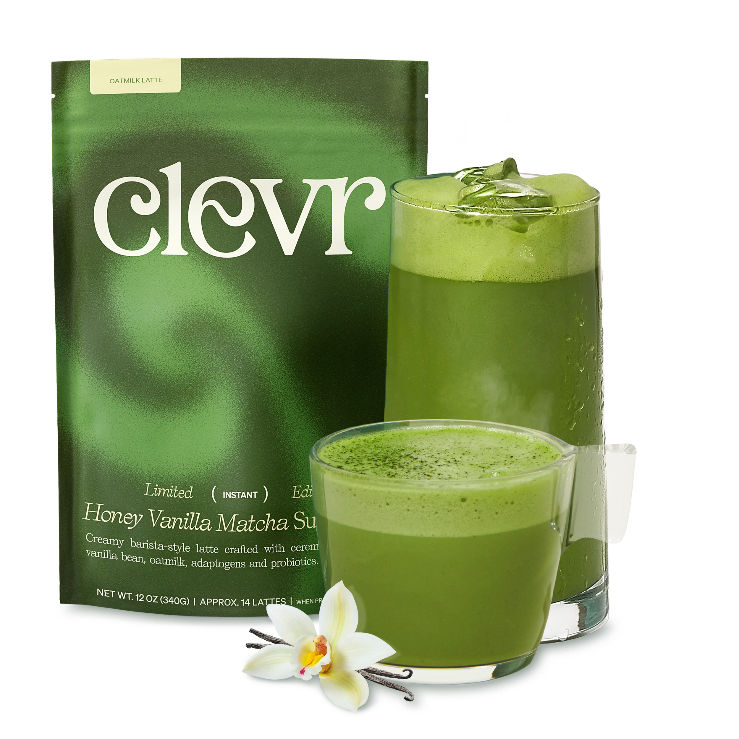 ハニーラテ ClevrBlends_HoneyVanillaMatcha