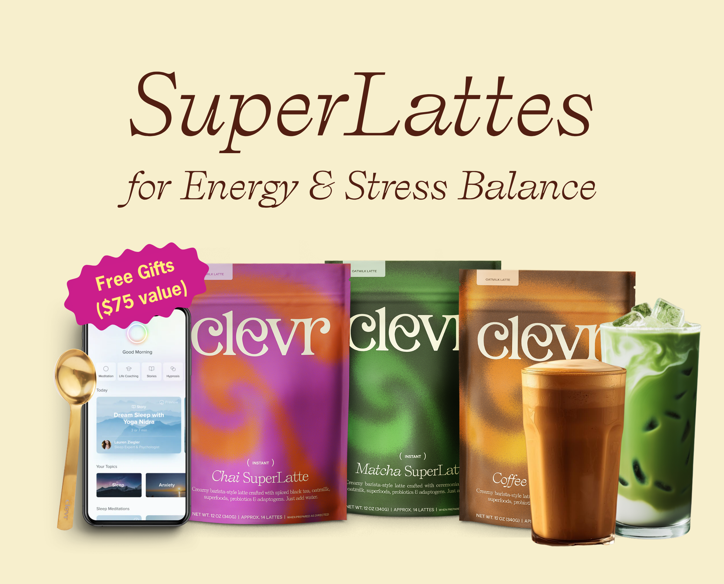 SuperLatte Variety Pack | Clevr Blends