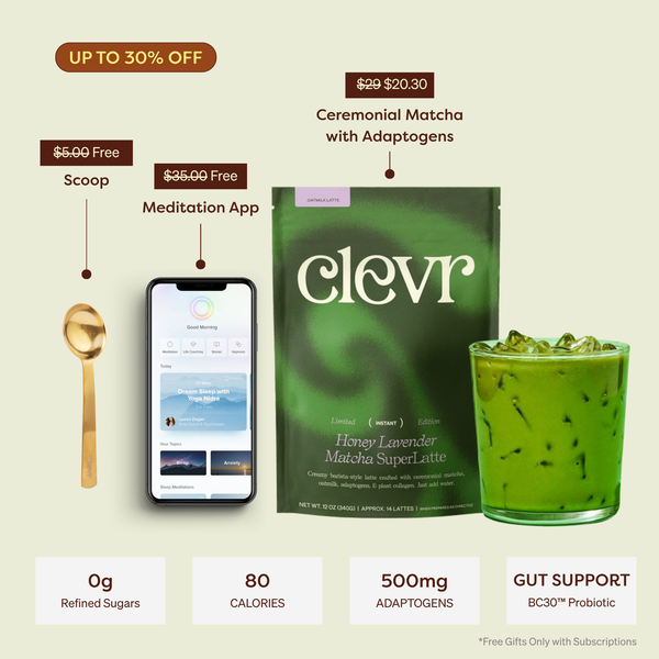 Honey Lavender Matcha SuperLatte