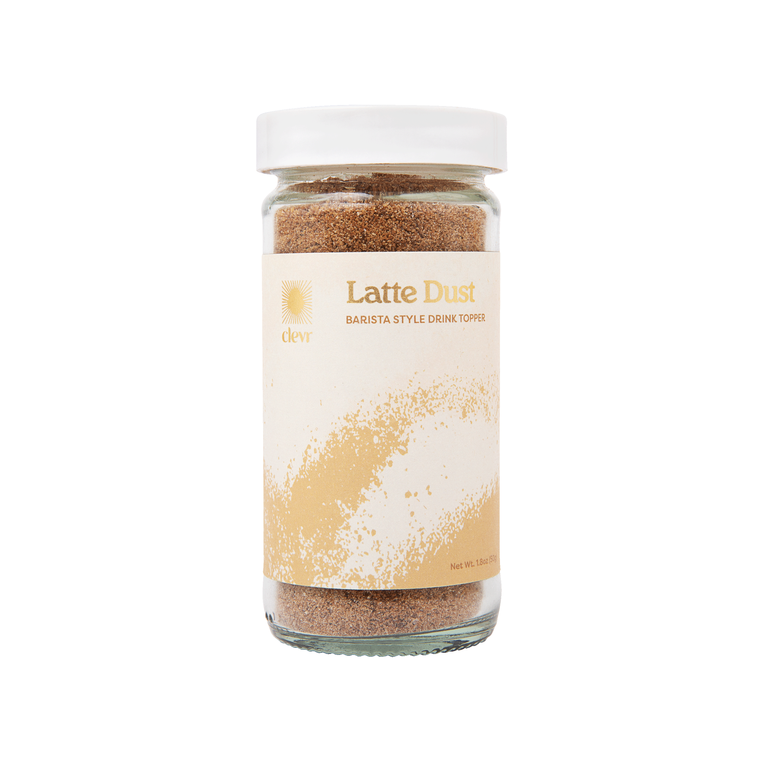 Clevr jar of Latte Dust