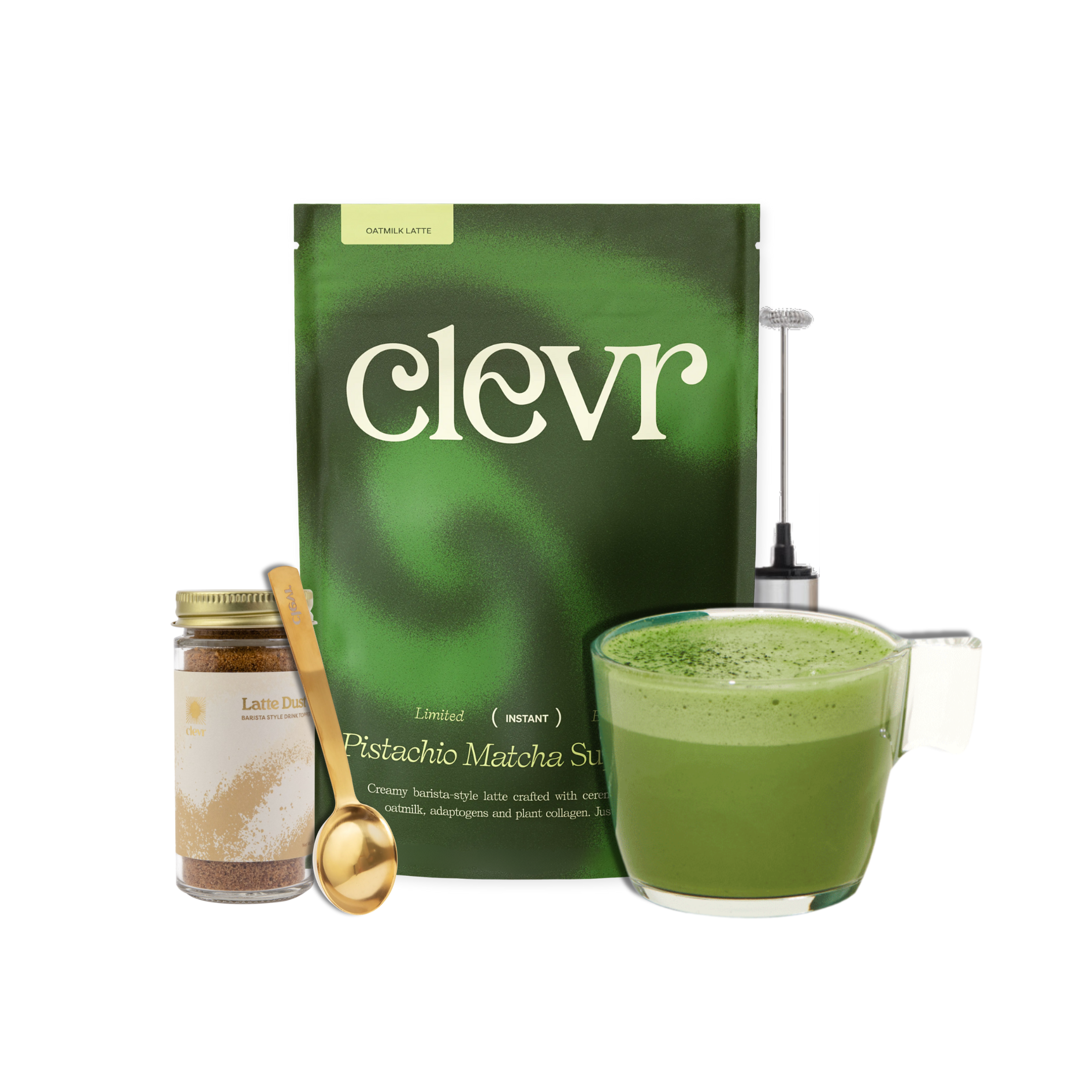 Honey Pistachio Matcha SuperLatte