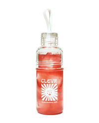 Clevr clear shaker water bottle