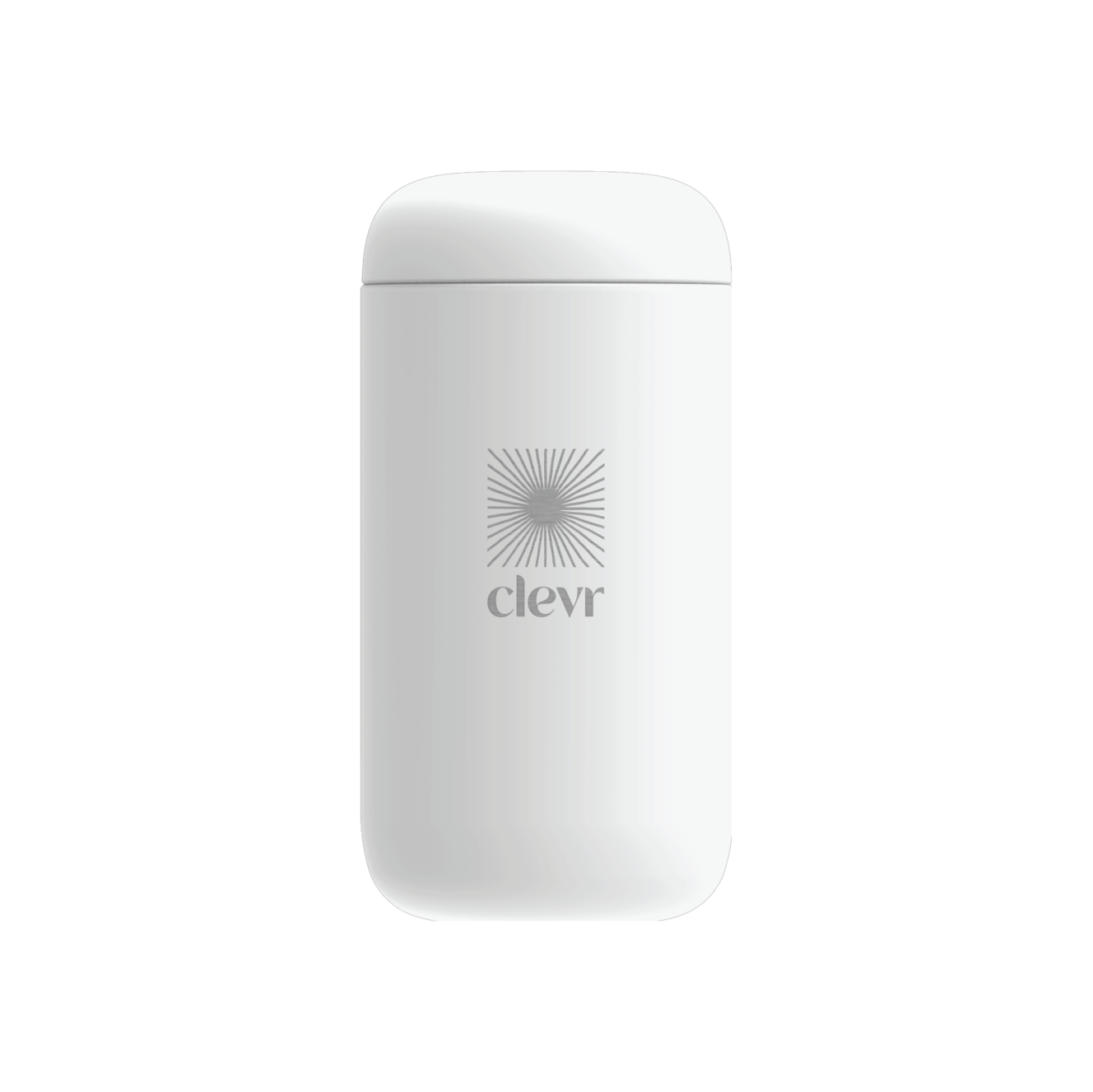 Clevr branded thermos